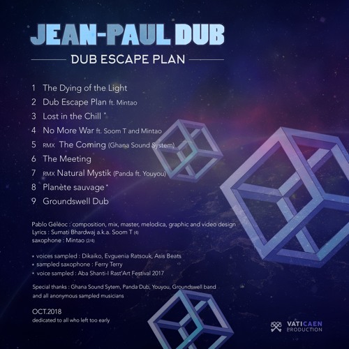 Jean-Paul Dub - RMX Natural Mystic - Panda Dub ft. Youyou