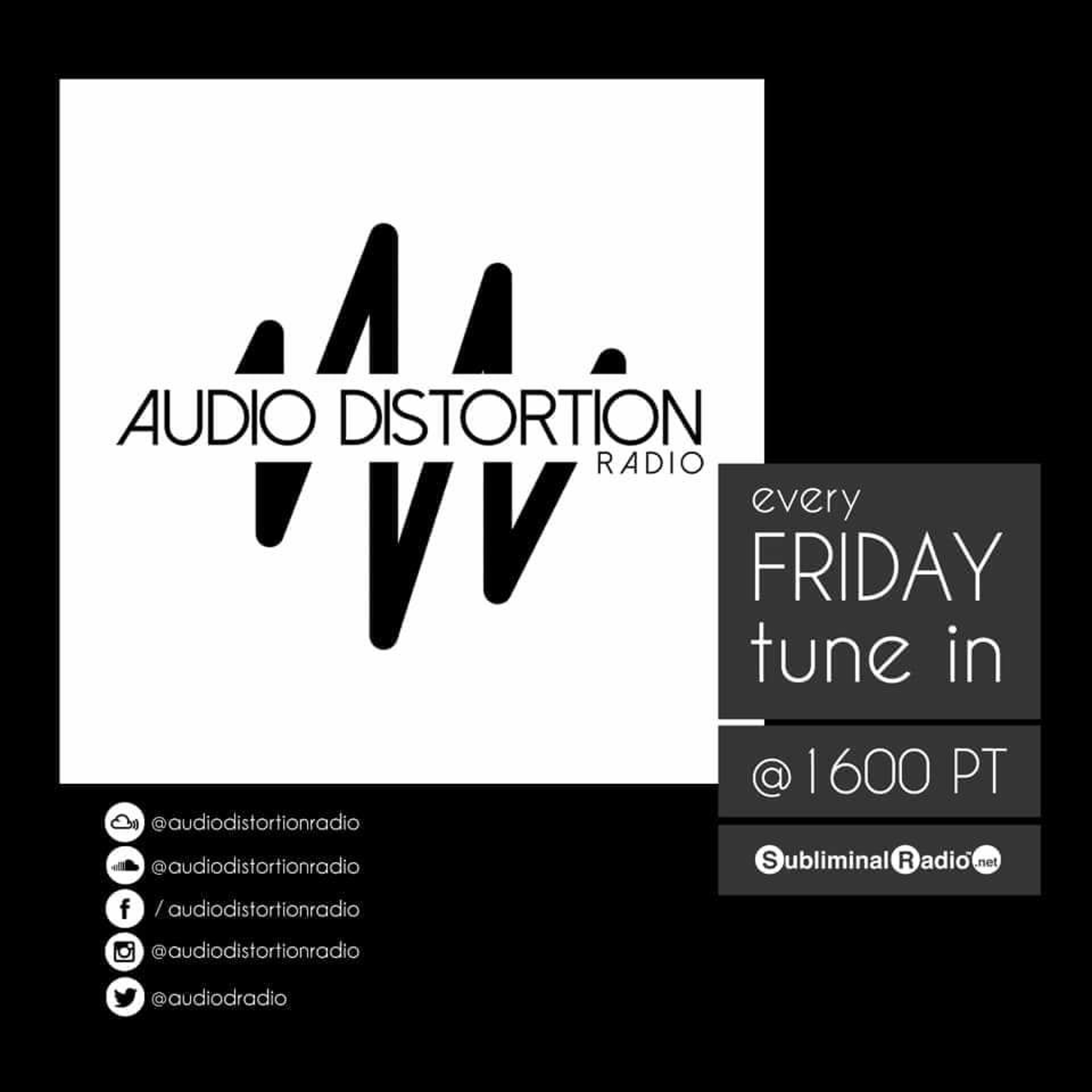 Eddy Santana | Audio Distortion on Subliminal Radio | Show 0005 | 14 June 2019 episode artwork