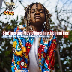 She has the 'Music Machine' behind her!