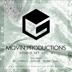 Movin Productions Studio Set Vol. 3 - Mc's Turbo D - Impulse - Letrix - Tazo(4WayB2B)