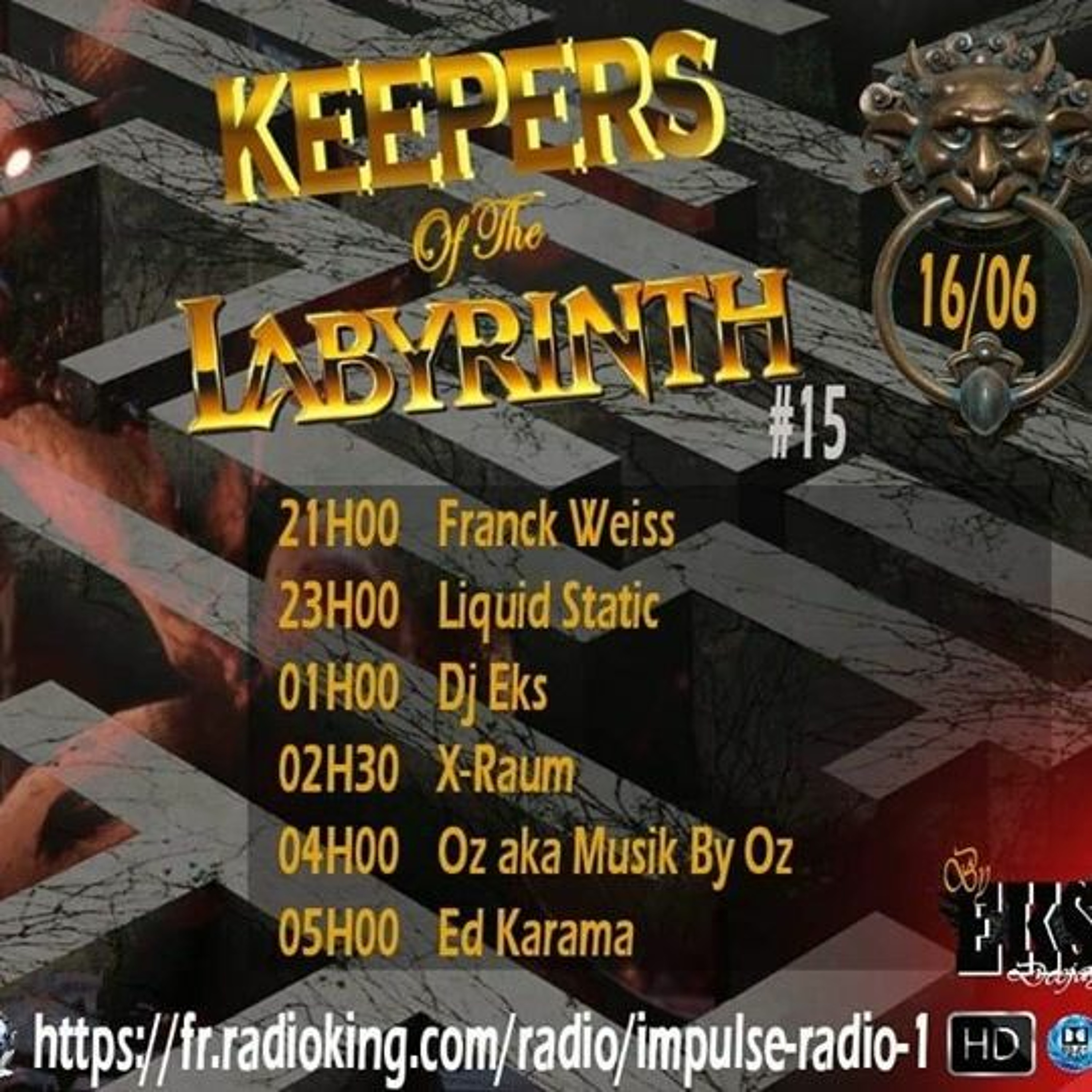 [Dj's Set 2019] Oz aka Muzik By Oz - Keepers of the Labyrinth episode artwork