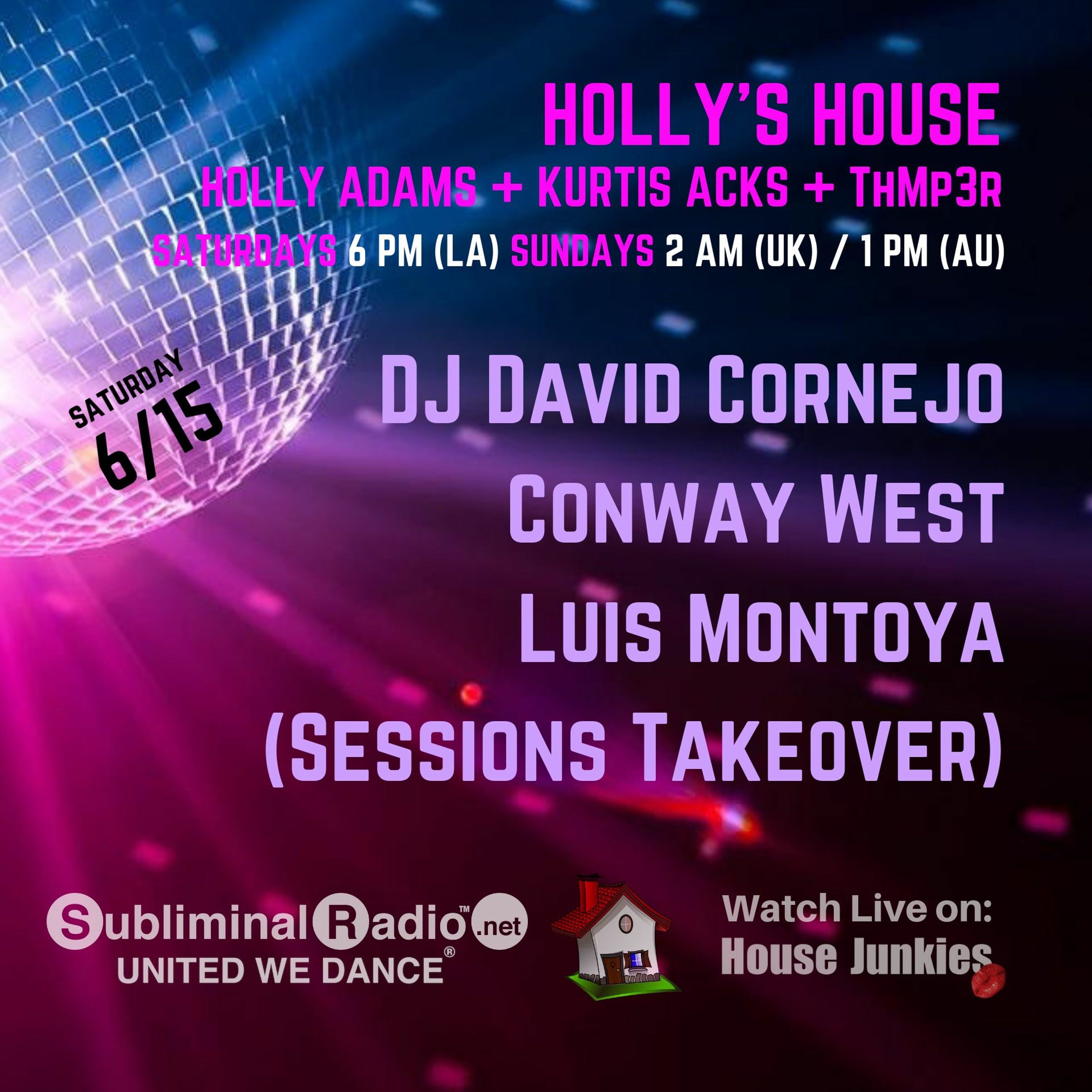 Conway West | Holly's House on Subliminal Radio | Show 076 episode artwork