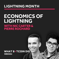 Nic Carter & Pierre Rochard on the Economics of The Lightning Network