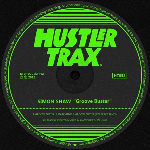 [HT052] Simon Shaw - Groove Buster EP Incl. Jizz Rmx [Out Now]