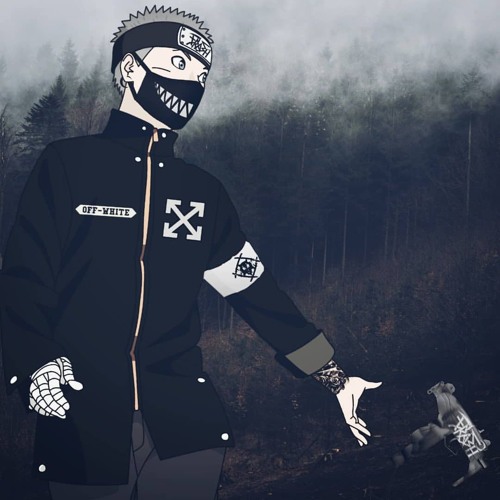 Нарисованный парень в adidas