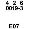 0019-3 E7 0019-3 E7