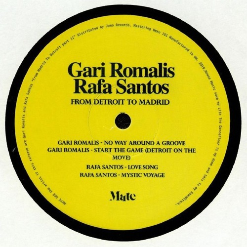 Premiere: Gari Romalis - No Way Around A Groove