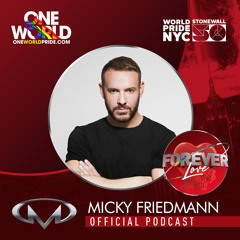 MICKY FRIEDMANN - MASTERBEAT - ONE WORLD -  NYC WORLD PRIDE 2019 - FOREVER LOVE PODCAST