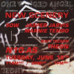 ONE WINGED ANGEL presents NEW SCENERY (LDN), THEGN (LDN) and MATT TECSON (LOCALHOST:8888)