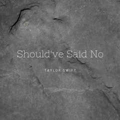 Should've Said No - Taylor Swift (cover)