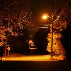 Orange Street Light