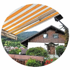 house with a mustache