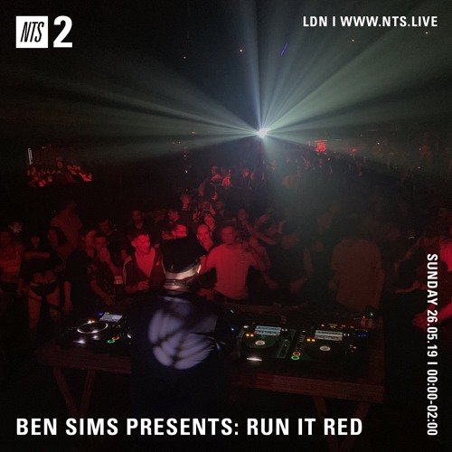 BEN SIMS pres RUN IT RED 53. MAY 2019