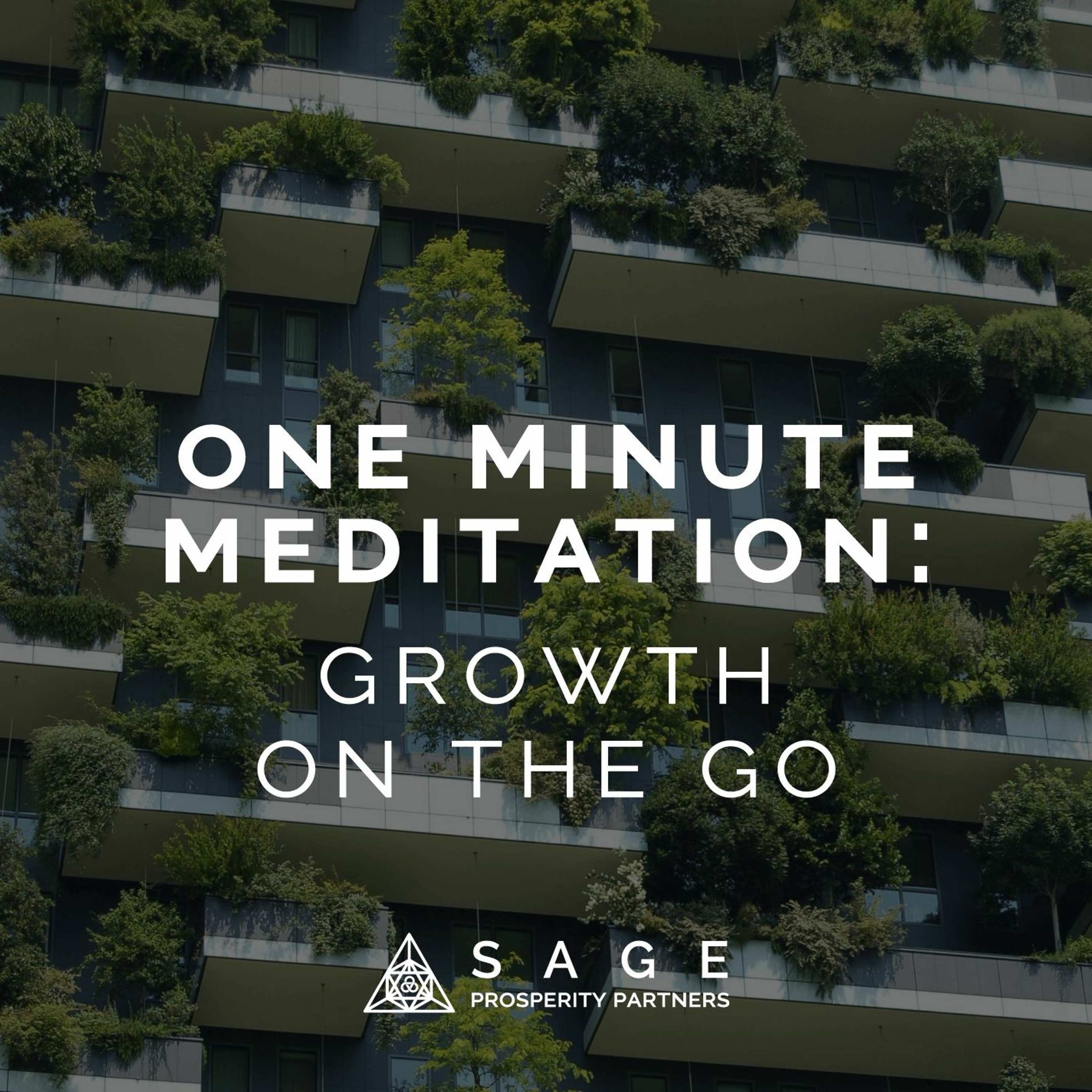 One Minute Meditation: Growth On The Go episode artwork