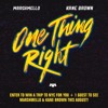 Marshmello X Kane Brown One Thing Right Cover Mp3