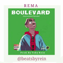 Rema Boulevard Instrumental [Prod. By Toby Rein]