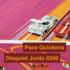 Disquiet Junto Project 0390: Pace Quickens