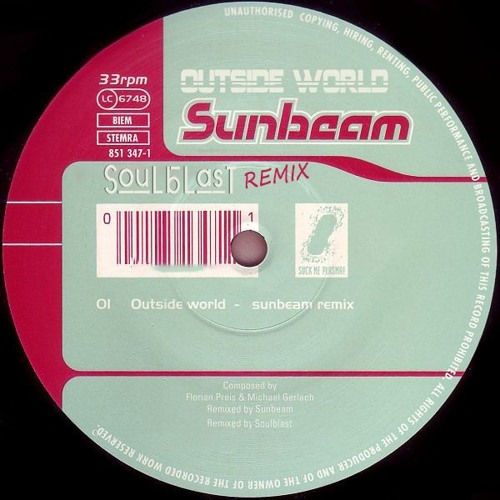 Sunbeam - Outside World (Soulblast Remix) FREE