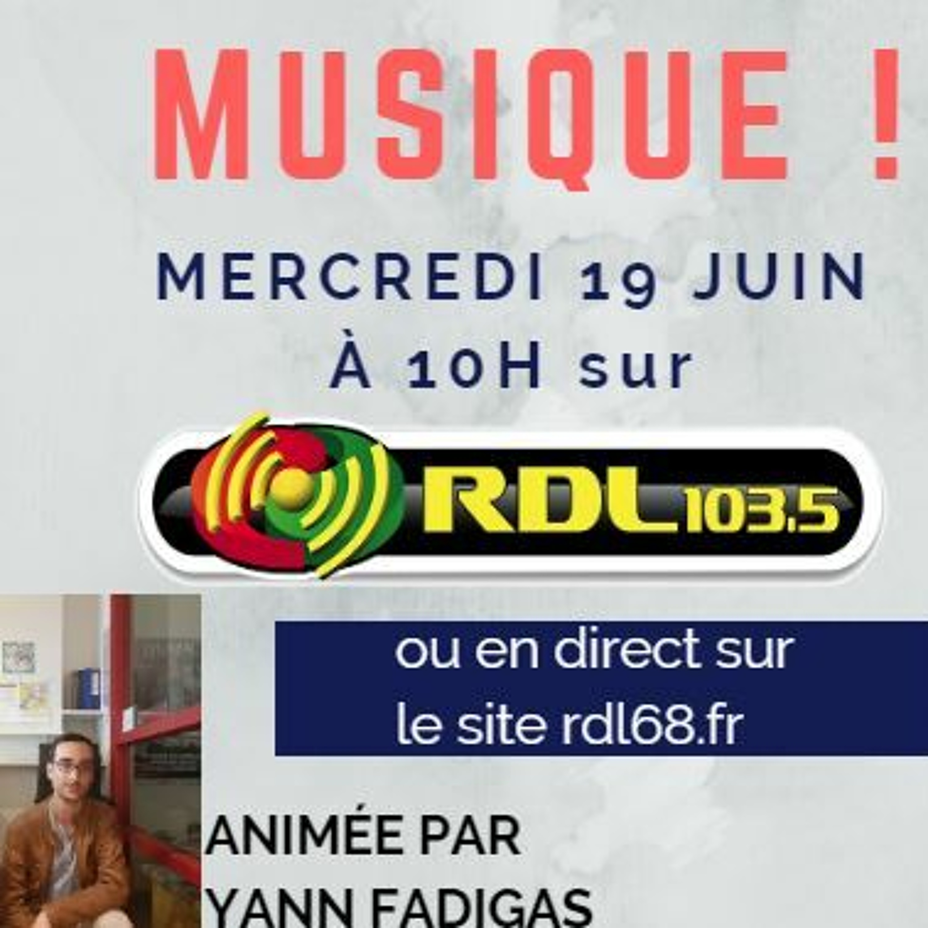 MUSIQUE ! Emission 49 Histoire/Anecdotes sur The Cure, The Clash, Pow Wow, Kesha, Zaz episode artwork