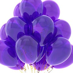 Purple ballons