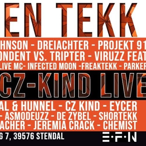 De-Zybel @ Open Tekk 7 Jahre C.Z-KiND Live K7 Stendal 05.07.2019 [vorgeschmack]