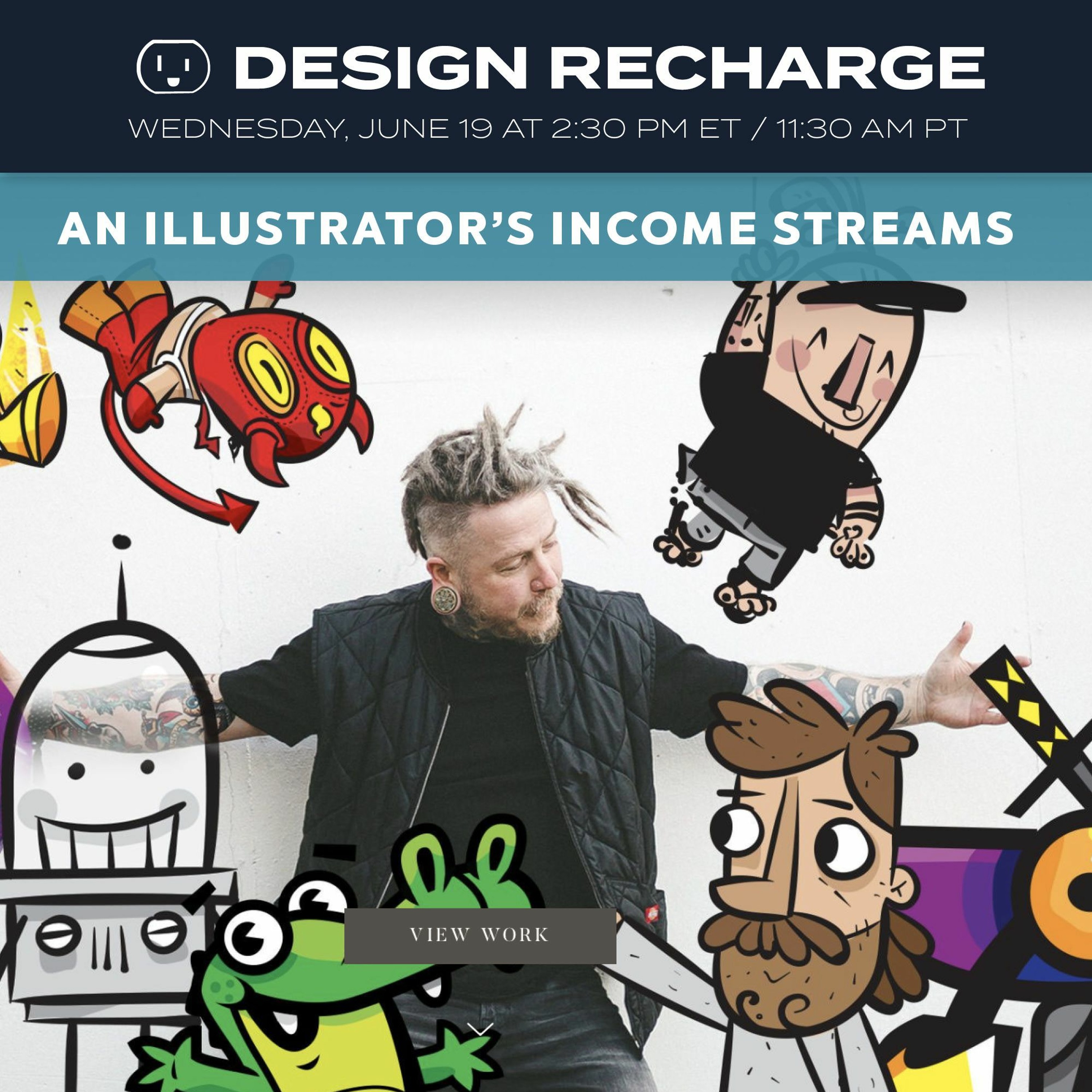 An Illustrators Multiple Income Streams With Drew Pocza episode artwork