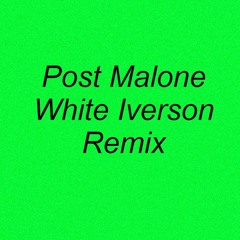 Post Malone - White Iverson (Sant X Erez Remix)