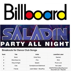Party All Night / BILLBOARD CHARTING SONG