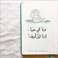 مرة في حيينا زارنا فيل ظريف