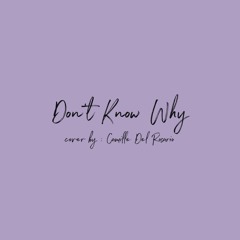 Don't Know Why - Norah Jones (cover by Camille Del Rosario)