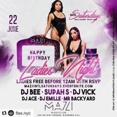 Supah S live @ Mazi Nightclub 6/22 *WARM UP*