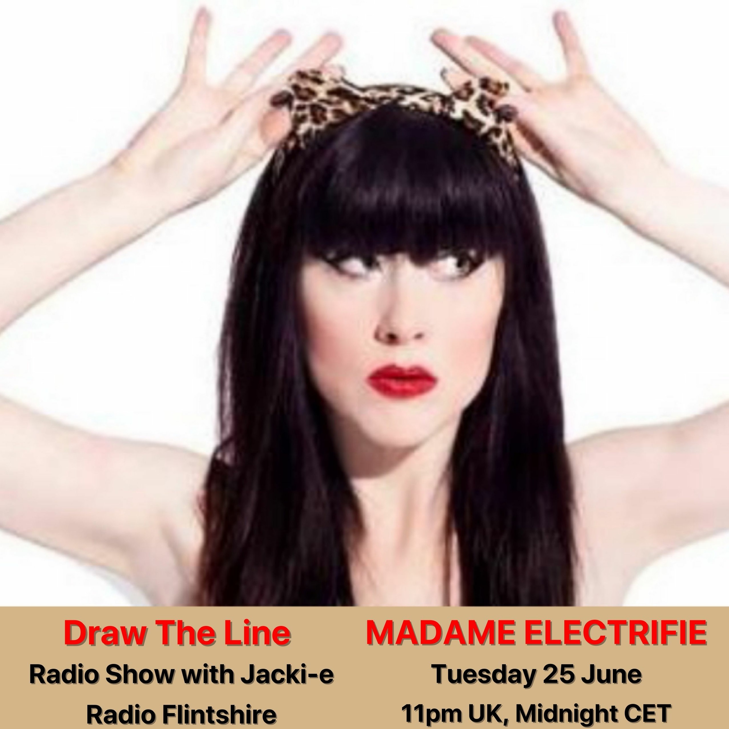 Jacki-E and Draw The Line Radio Show