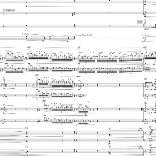 Shadowless (2017) for solo violin and 8 musicians