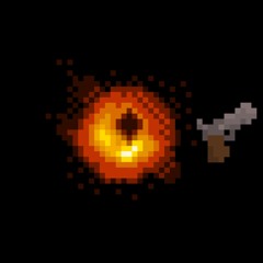 Black hole gun (M87 + shys self insert eb:hh megalo) (unfinished)