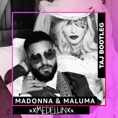 Madonna, Maluma - Medellin (TAJ x Liquid Cosmo x Luin Bootleg) (2 Versions)