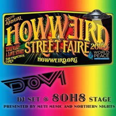 Dov1 - DJ set @ HowWeird Street Faire 2019