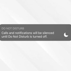 Do Not Disturb - Karan S Lamba