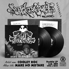 Cooley Roc -  Make No Mistake  Album(Snippets)(2xLP Gatefold+ insert /CD)