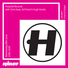 Hospital Records with Chris Goss, Ed Priest & Hugh Hardie - 26th June 2019