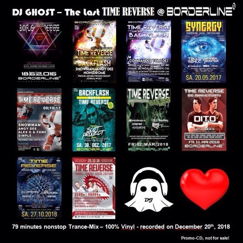 DJ GHOST - The Last TIME REVERSE @ BORDERLINE_20.12.2018
