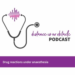 Drug reactions under anaesthesia