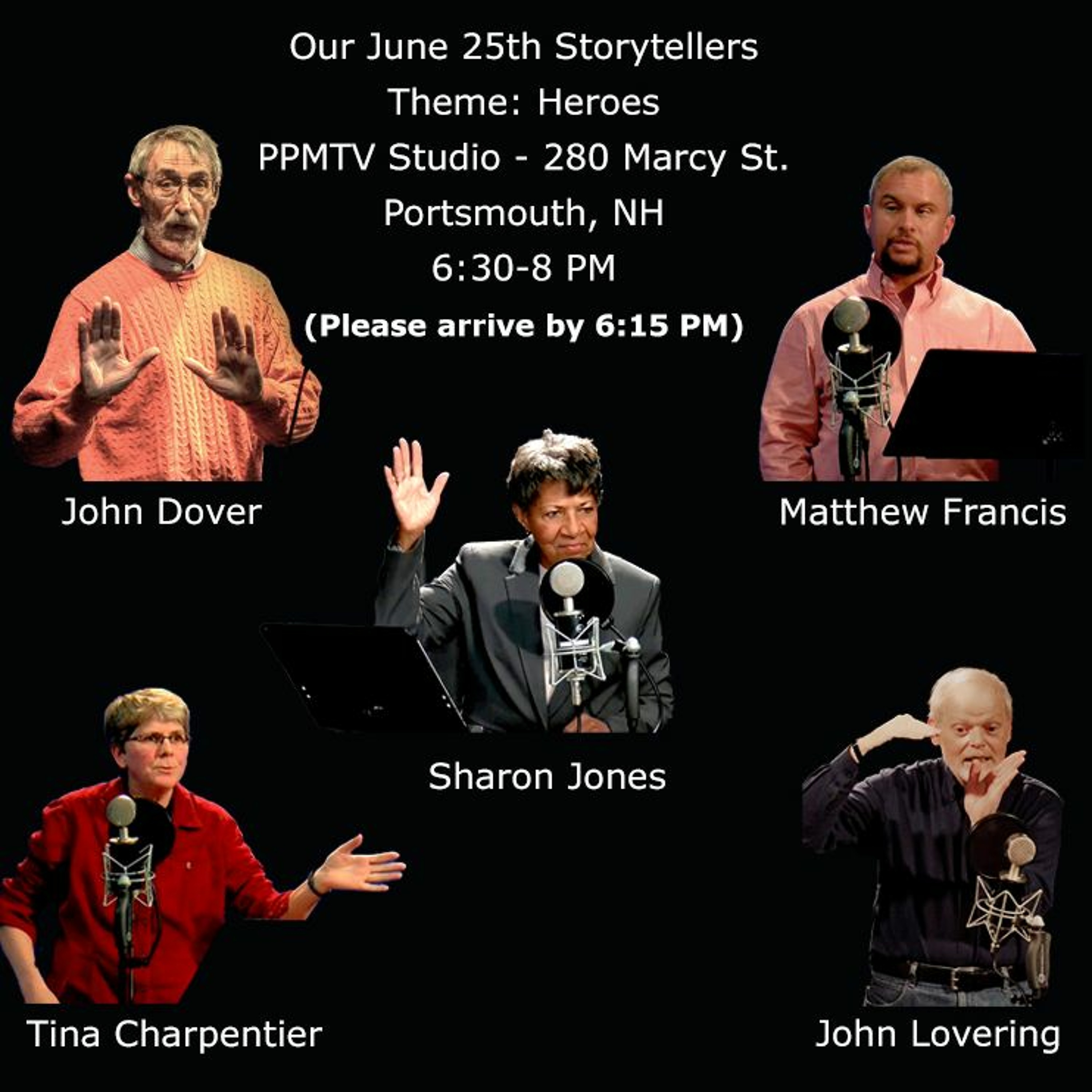June 25, 2019 - Theme: Heroes - Live Storytelling PPMTV