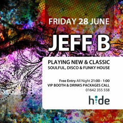 Jeff B & Marty On Bongos LIVE @ Hide Bar Yarm 28.06.2019