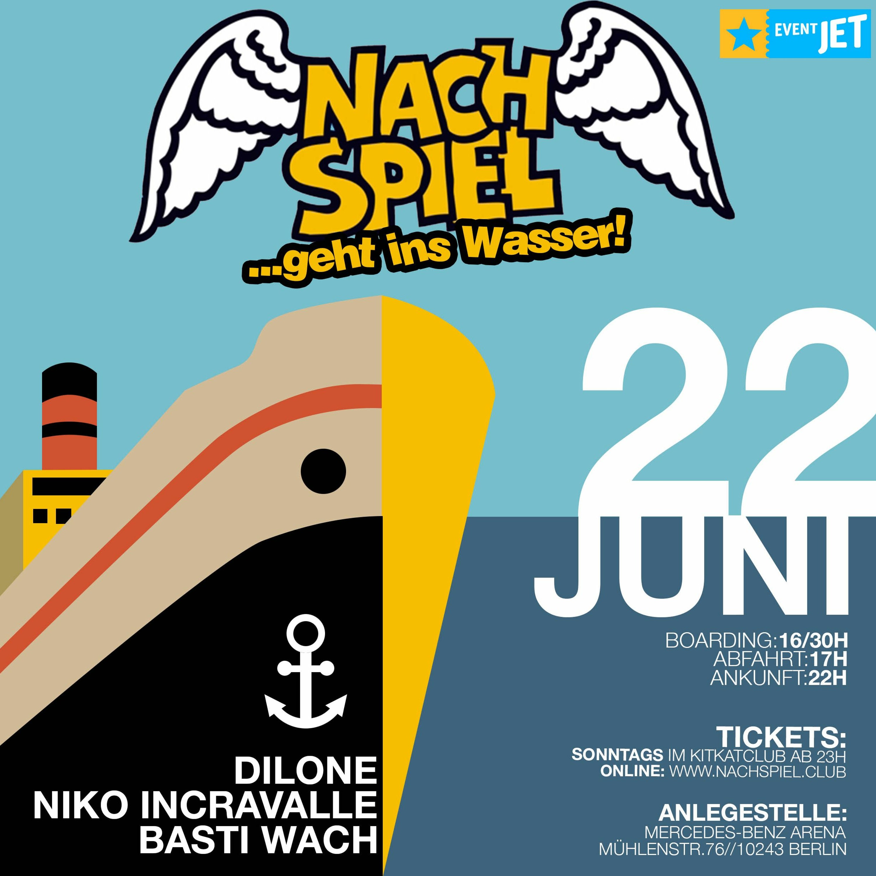 2019-06-22 Basti Wach, Niko Incravalle, Dilone - NACHSPIEL ...geht ins Wasser! episode artwork
