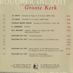 R du Toit - Toccata And Pedal Fugue