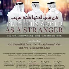 Be in This World as a Stranger