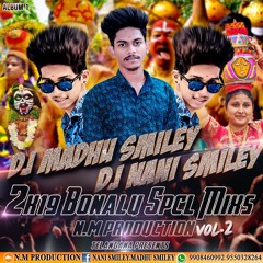 08-Hyderabad 2K19 Bonalu Spcl Non Stop Chatal Band {Thenmar Gajjal] Dj Nani Smiley NdDj Madhu Smiley