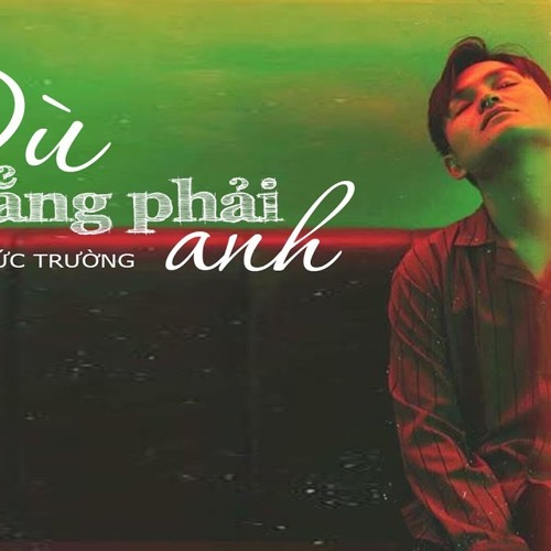 Dù Chẳng Phải Anh - Trần Đức Trường (Giọng Hát Việt)