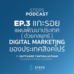 EP.3 : แกะรอยแผนพัฒนาประเทศ ด้วยกลยุทธ์ DIGITAL MARKETING ของประเทศสิงคโปร์
