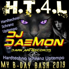 Dj - Daemon From dark art records @ HT4L  Birthday - Bash - 2k19